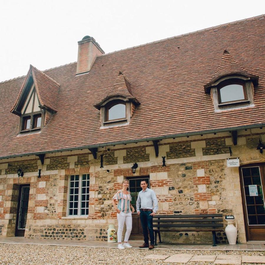 Le Prieure Des Fontaines Hotel Les Preaux Exterior photo
